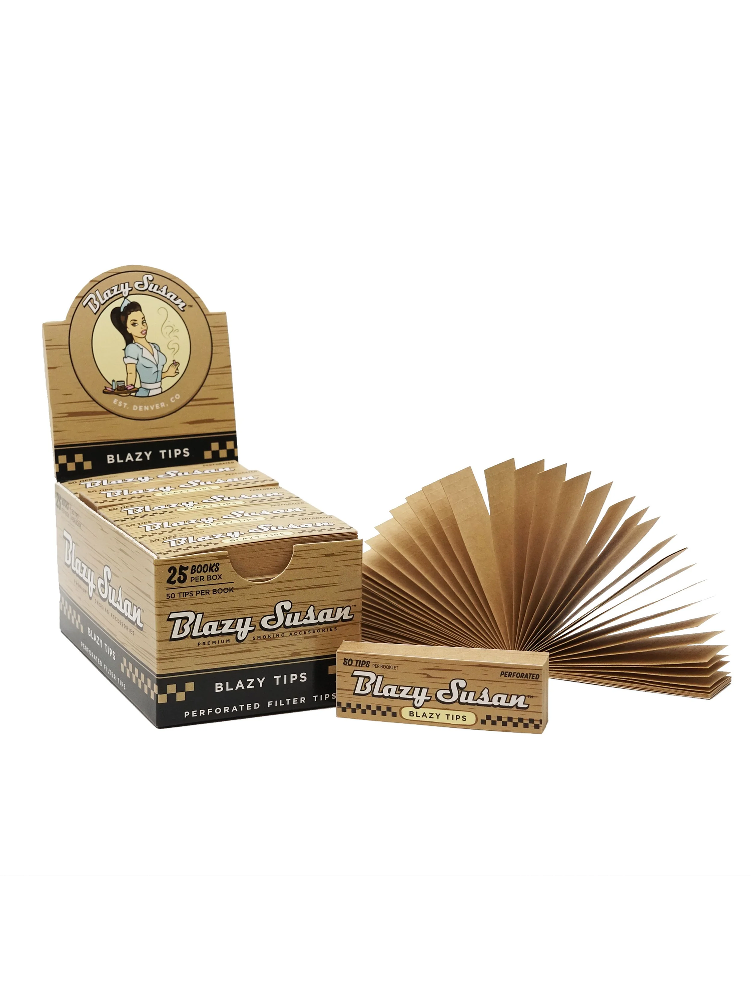 Boquillas Tips Unbleached Und-Blazy Susan 1