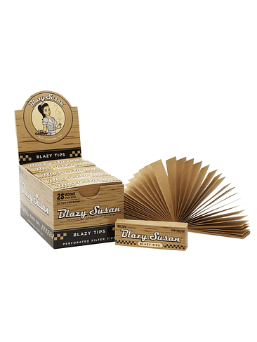 BOQUILLAS TIPS UNBLEACHED UND-BLAZY SUSAN 1