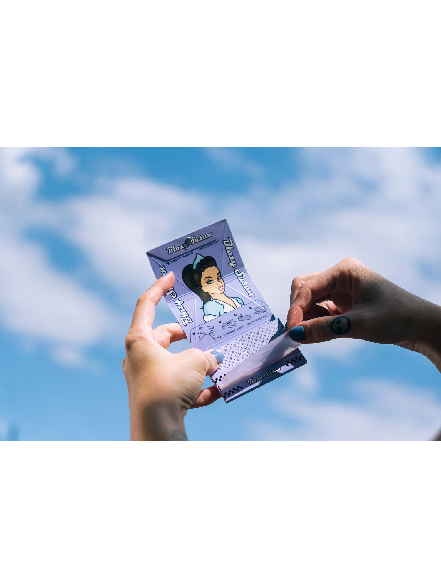 Papelillo Purple 1 1/4 Deluxe Kit 1Und-Blazy Susan 3