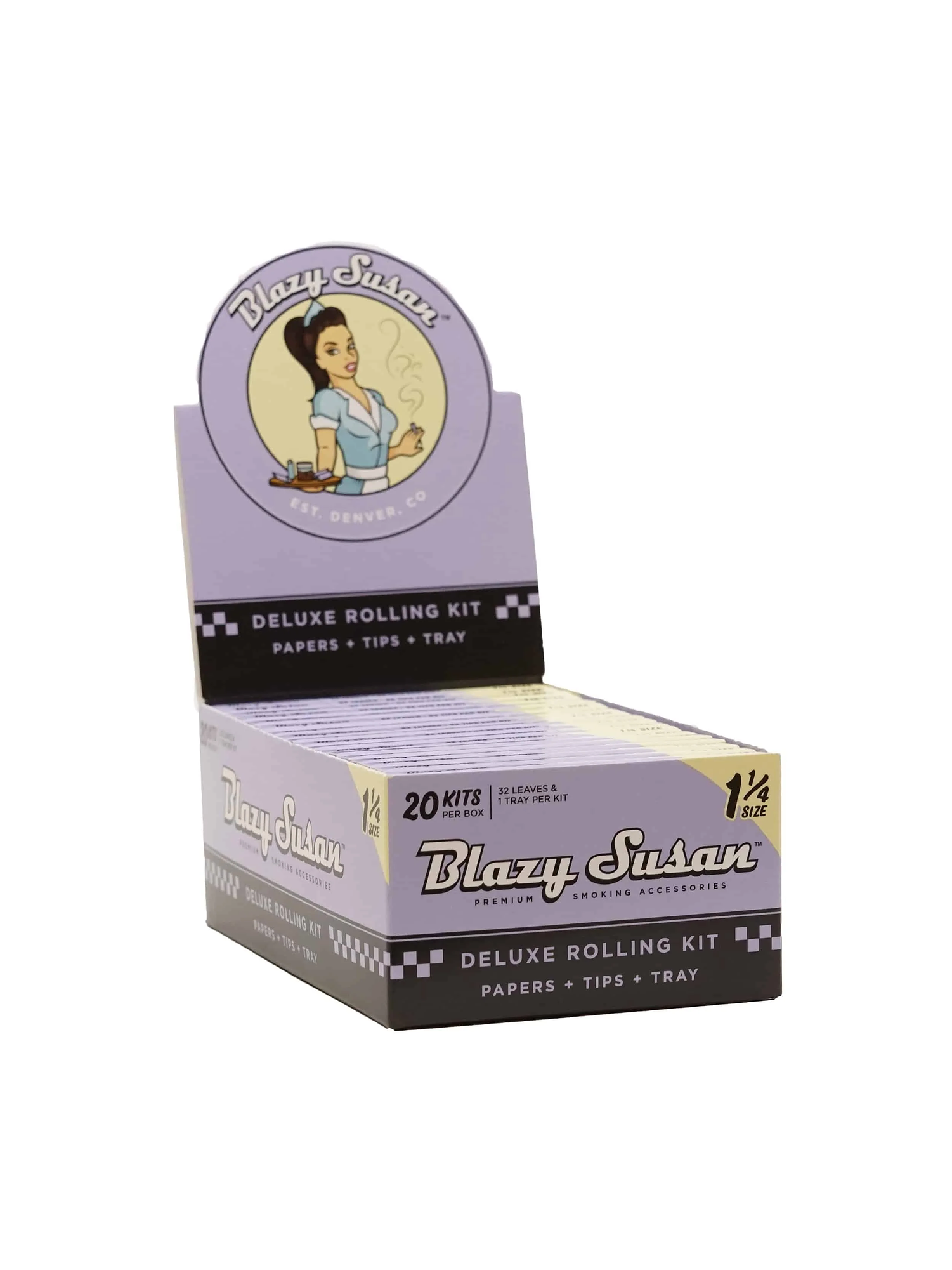 Papelillo Purple 1 1/4 Deluxe Kit 20U-Blazy Susan 1