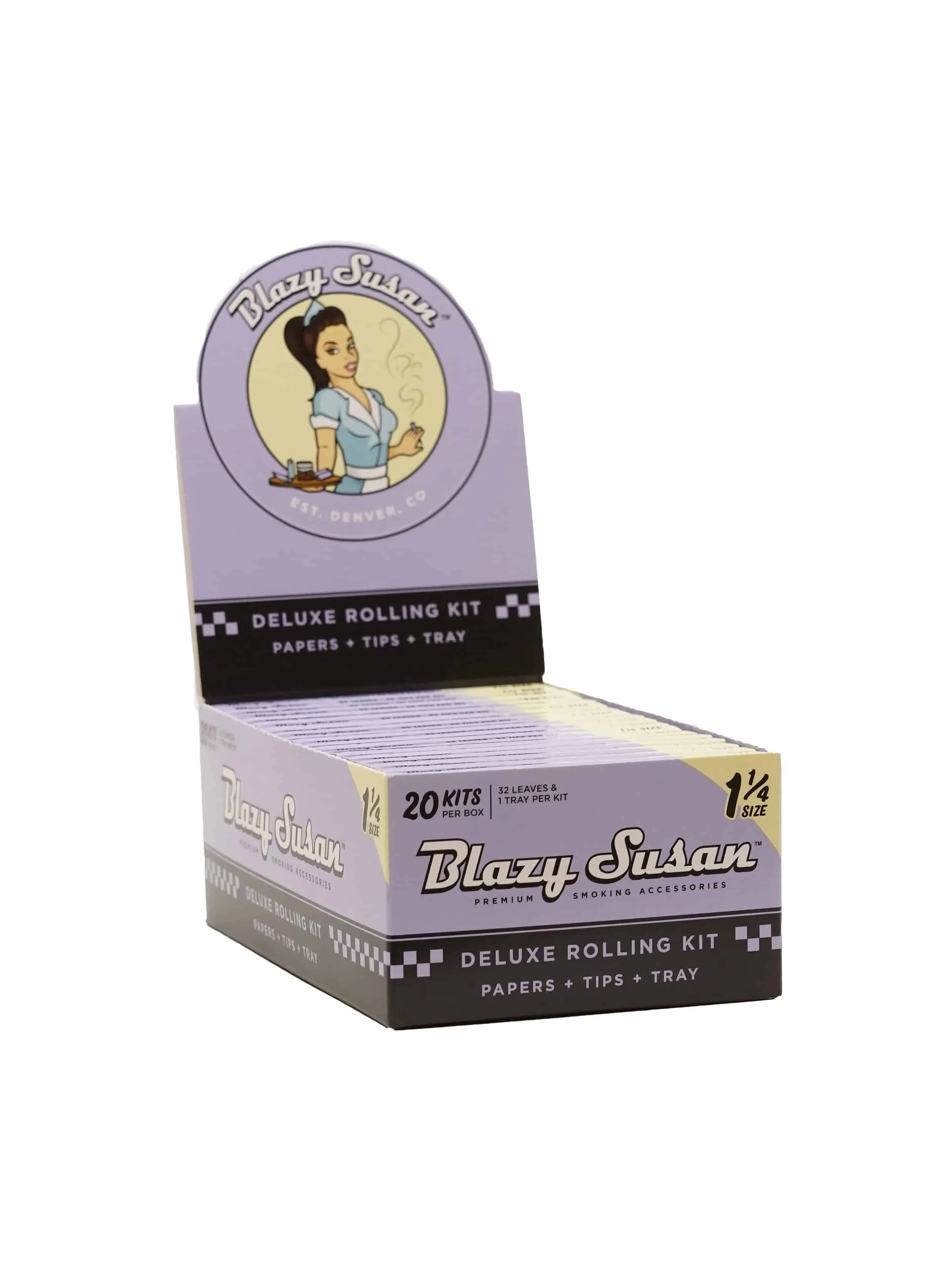 Papelillo Purple 1 1/4 Deluxe Kit 20U-Blazy Susan 1