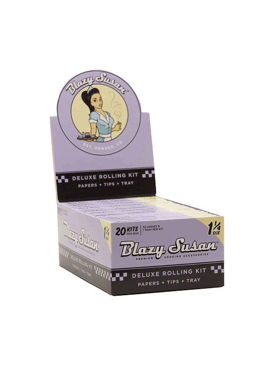PAPELILLO PURPLE 1 1/4 DELUXE KIT 20U-BLAZY SUSAN 1