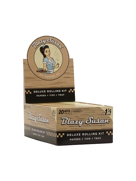 Papelillo Unbleached 1 1/4 Deluxe Kit 20U-Blazy Susan 1