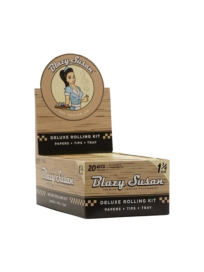 Papelillo Unbleached 1 1/4 Deluxe Kit 20U-Blazy Susan 1