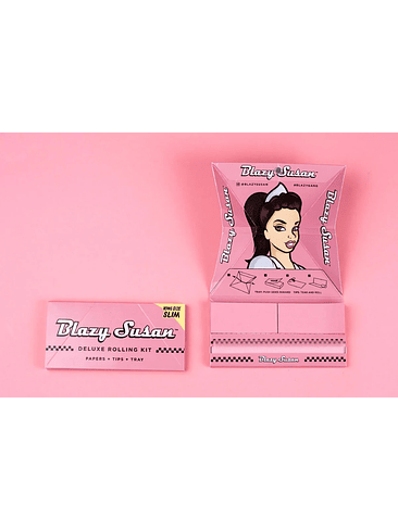 PAPELILLO PINK KING SIZE SLIM DELUXE KIT 1U-BLAZY SUSAN 2