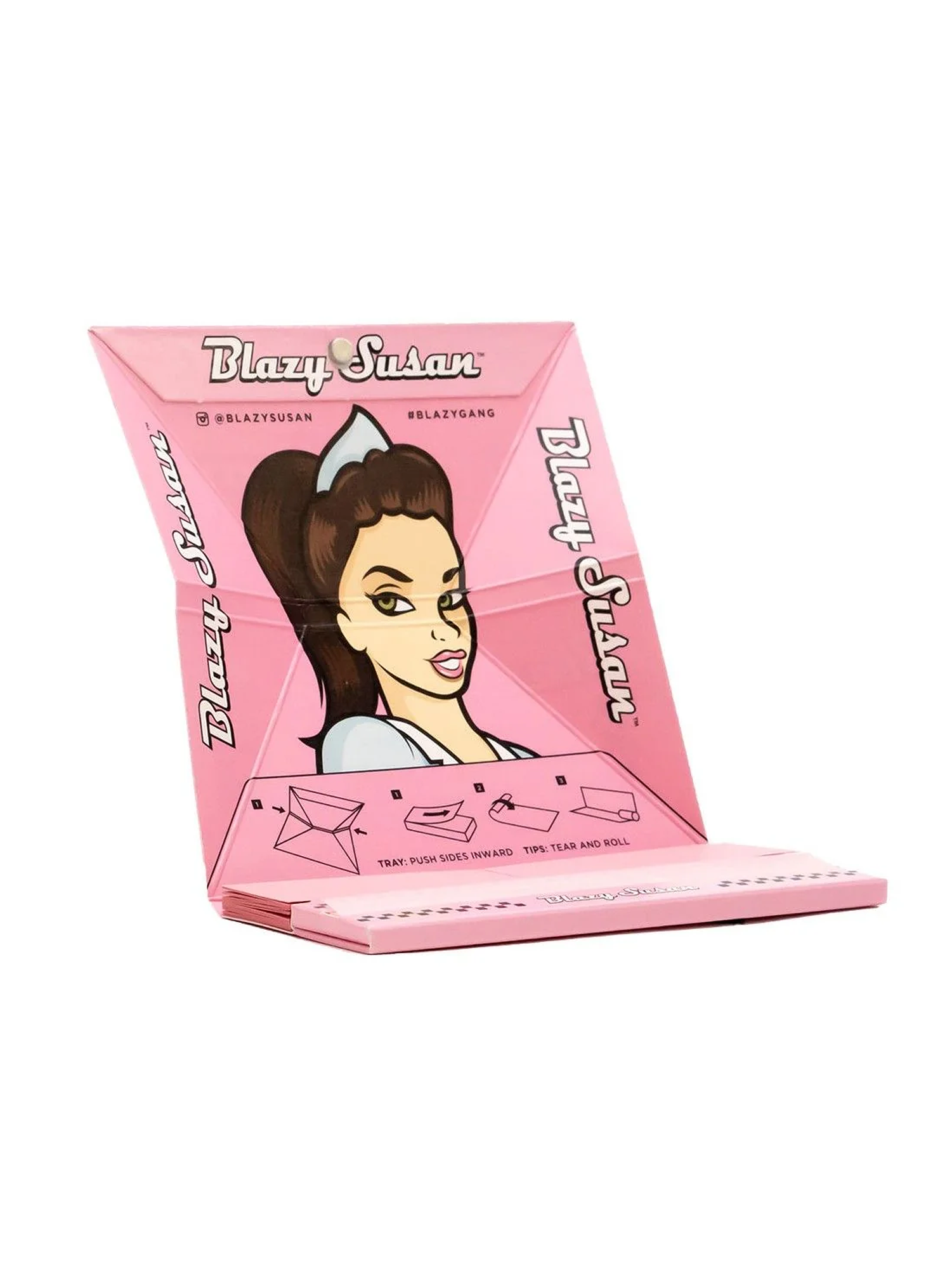 Papelillo Pink King Size Slim Deluxe Kit 1U-Blazy Susan 1