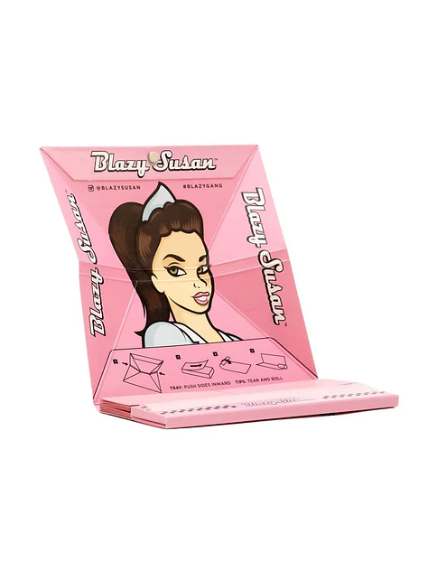 Papelillo Pink King Size Slim Deluxe Kit 1U-Blazy Susan 1