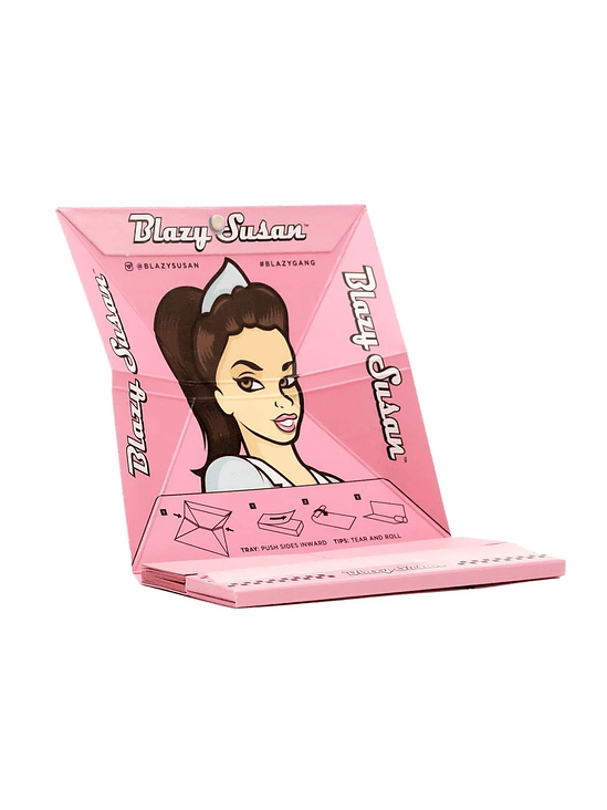 PAPELILLO PINK KING SIZE SLIM DELUXE KIT 1U-BLAZY SUSAN 1