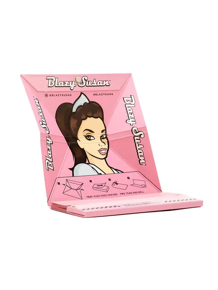 Papelillo Pink King Size Slim Deluxe Kit 1U-Blazy Susan 1