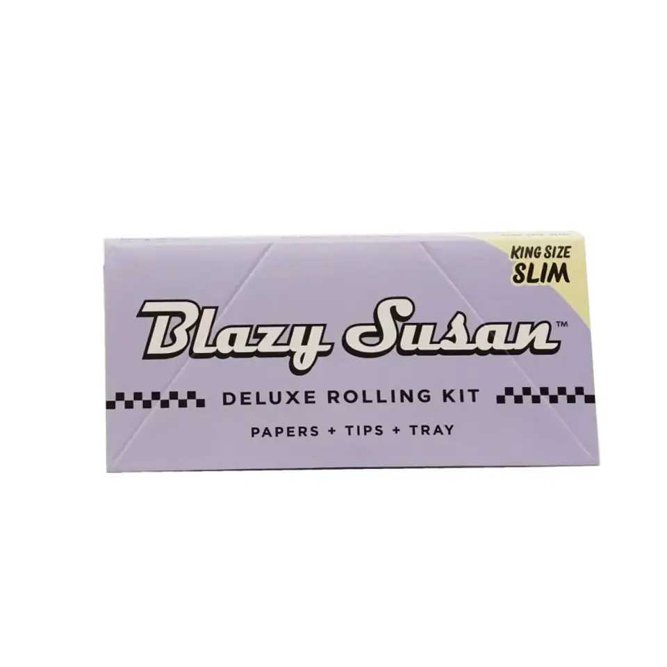 Papelillo Purple King Size Slim Deluxe Kit (Unidad / Display 20U) -Blazy Susan 1