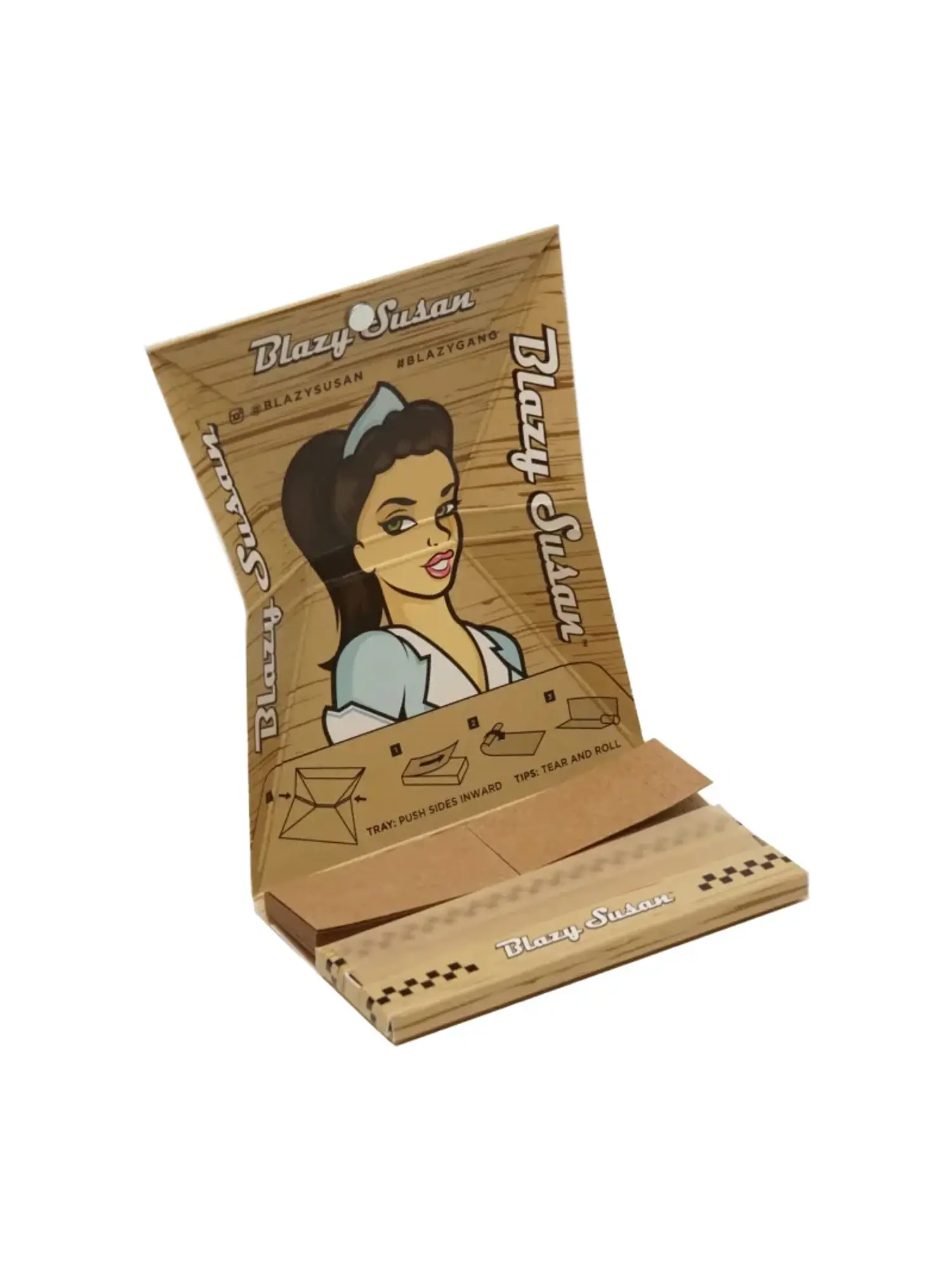 Papelillo Unbleached1 1/4  Deluxe Kit Blazy Susan 2