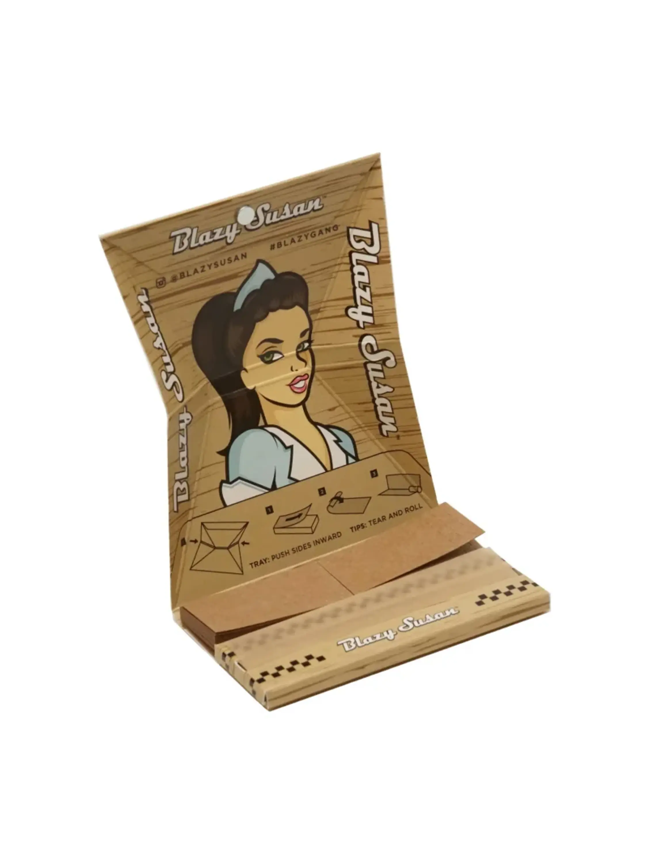 Papelillo Unbleached1 1/4  Deluxe Kit Blazy Susan 2