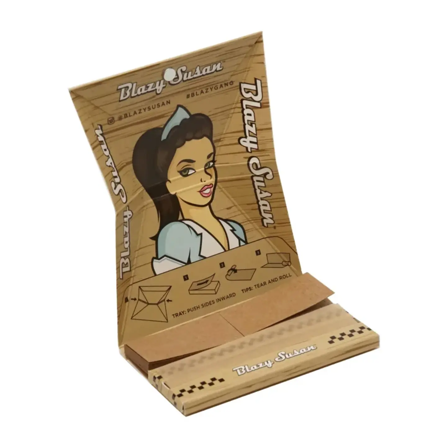 Papelillo Unbleached1 1/4  Deluxe Kit Blazy Susan 2