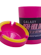 CENICERO ASH HOLDER GLOW IN THE DARK ROSADO-GALAXY - Miniatura 2