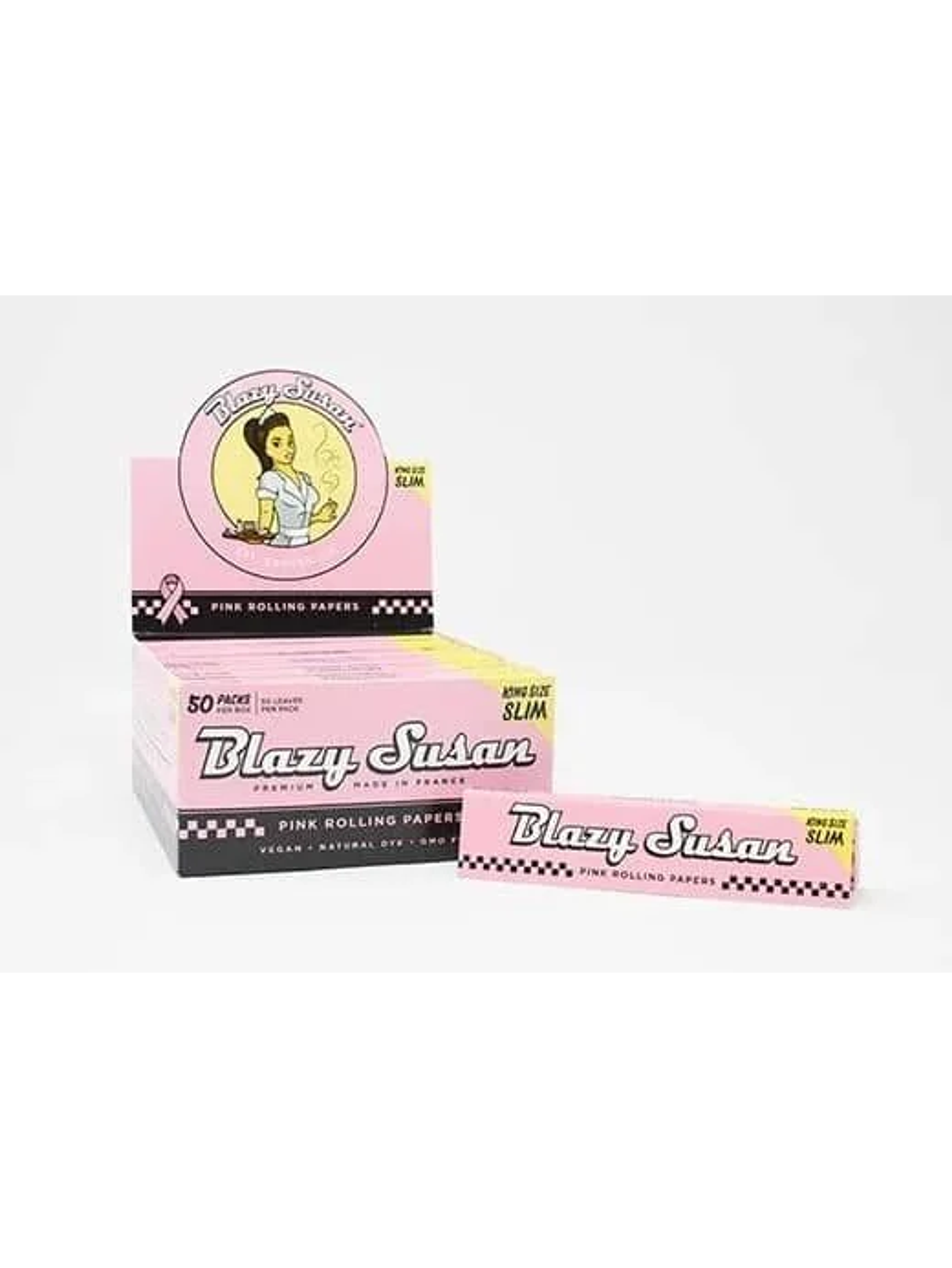 Papelillo Pink King Size Slim 50U-Blazy Susan 1