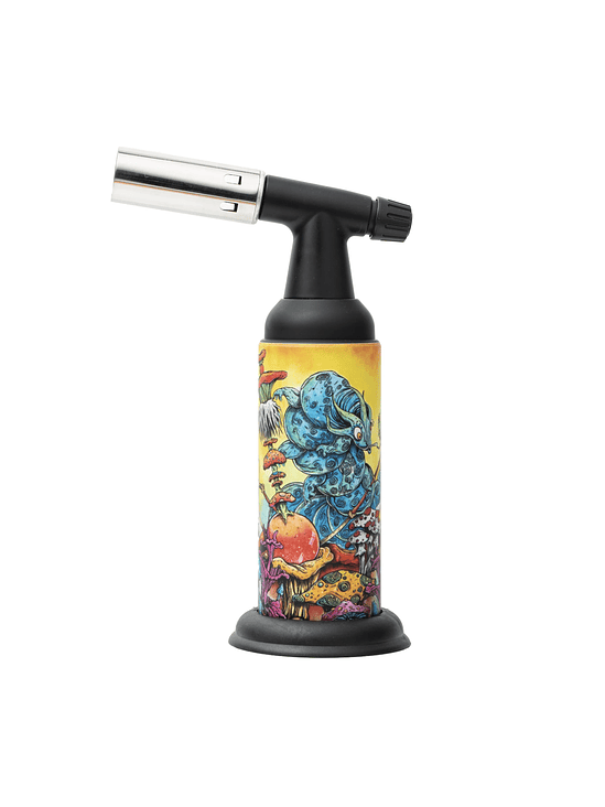 SOPLETE MONSTER PRO DOBLE LLAMA ARTST SERIES-CALVO GLASS 1