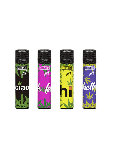 Encendedor Jet Flame Jet Good Vibes Only Clipper 1