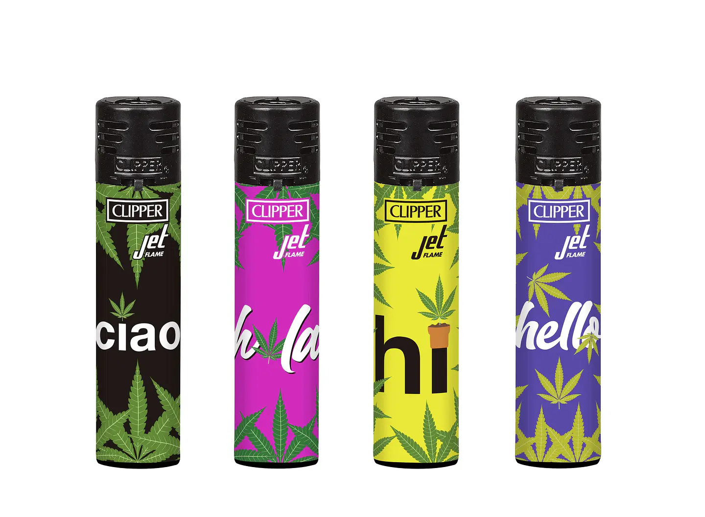 Encendedor Jet Flame Jet Good Vibes Only Clipper 1