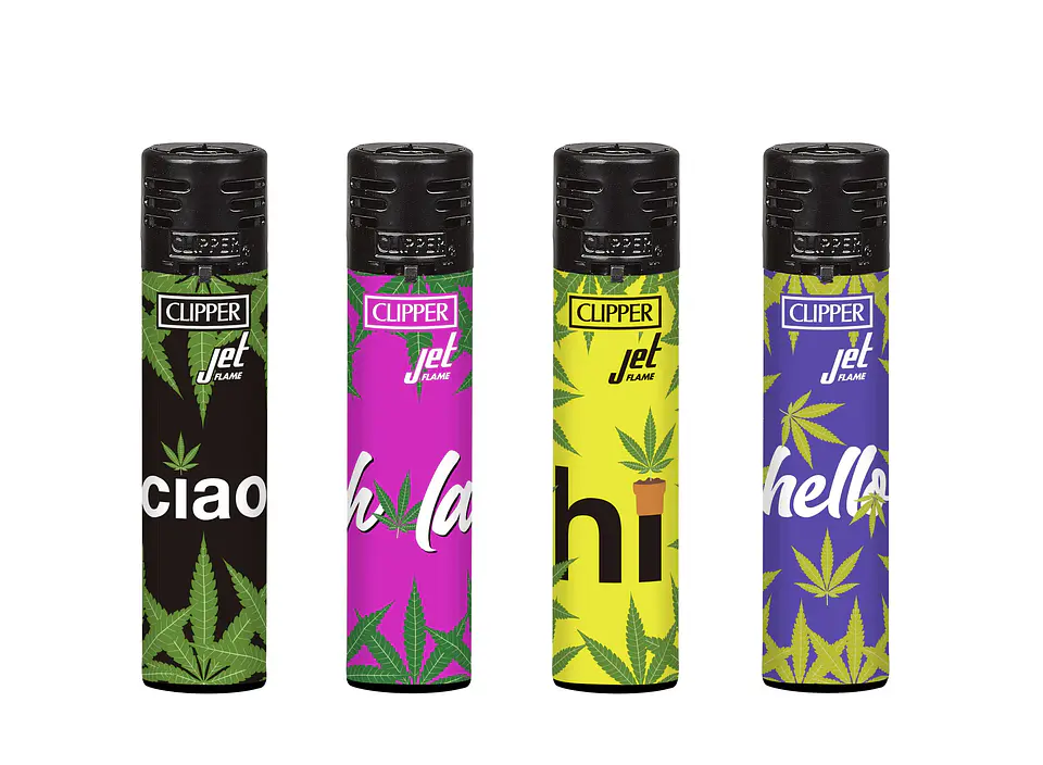 Encendedor Jet Flame Jet Good Vibes Only Clipper 1