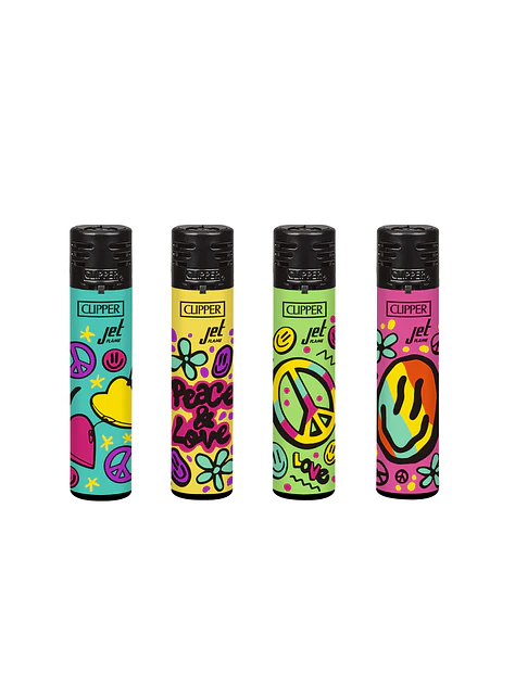 Encendedor Jet Flame Jet Hippie World Clipper 1
