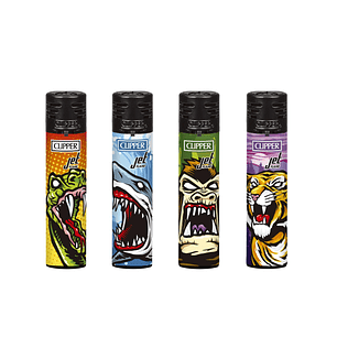ENCENDEDOR JET FLAME JET HORROR ZOO 24U- CLIPPER