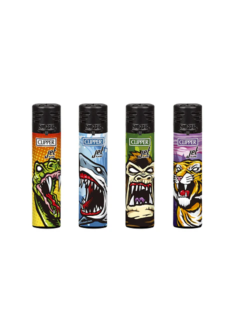Encendedor Jet Flame Jet Horror Zoo Clipper 1