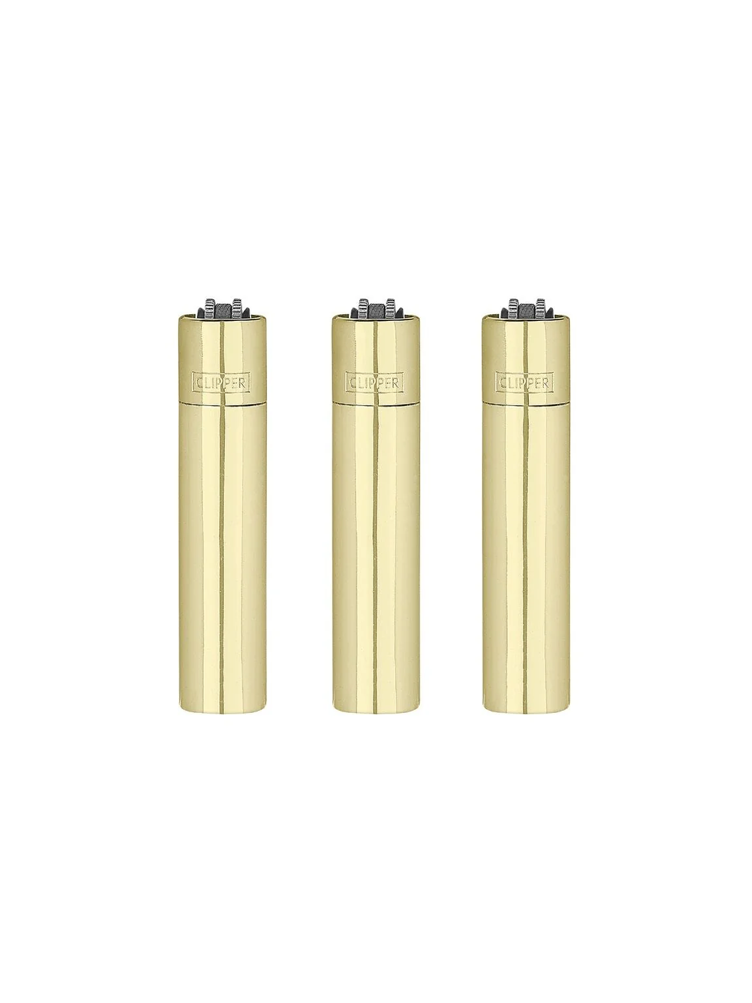 Encendedor Metálico Gold -Clipper 1
