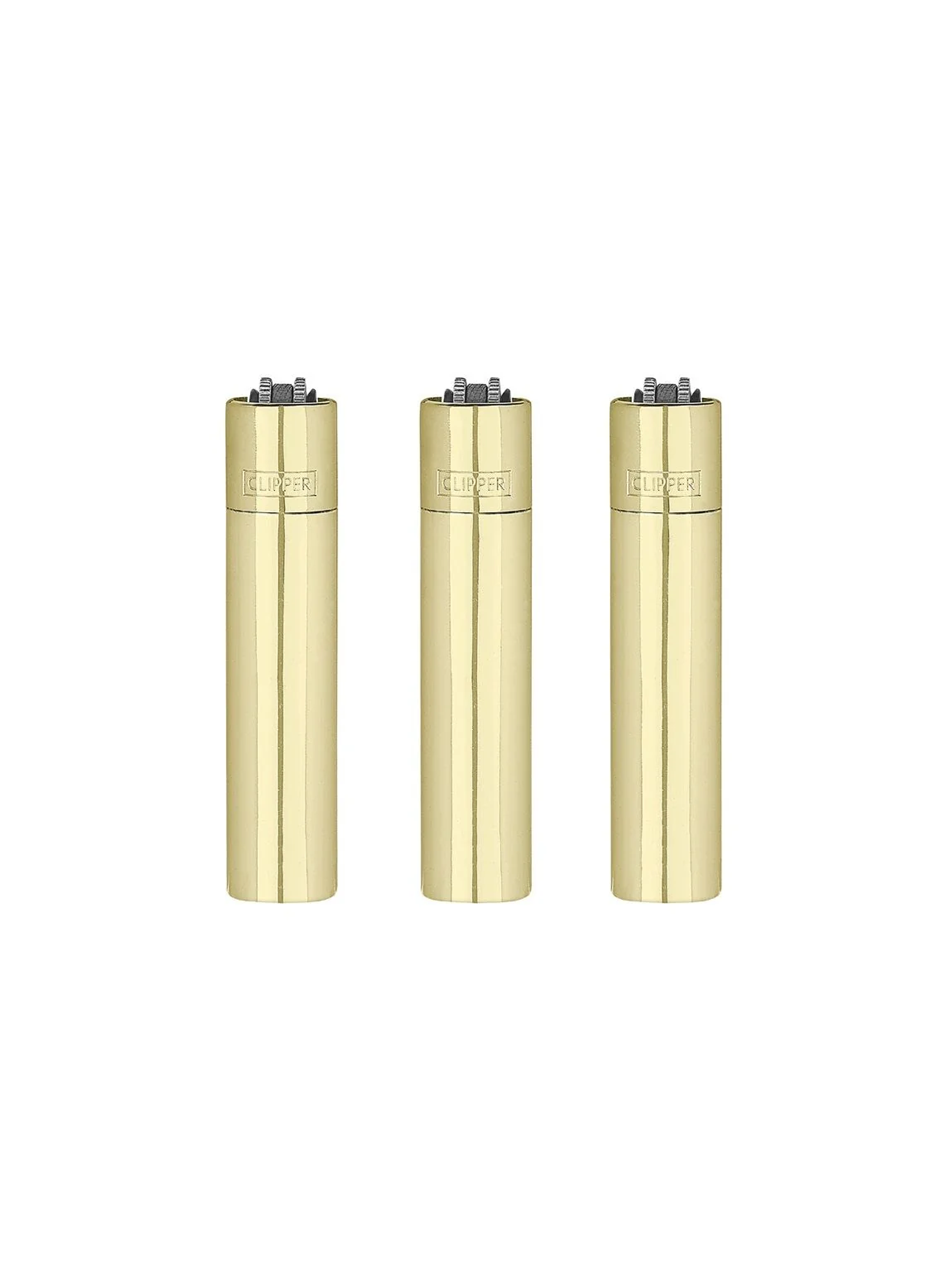 Encendedor Metálico Gold -Clipper 1