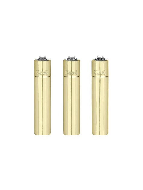 Encendedor Metálico Gold -Clipper 1