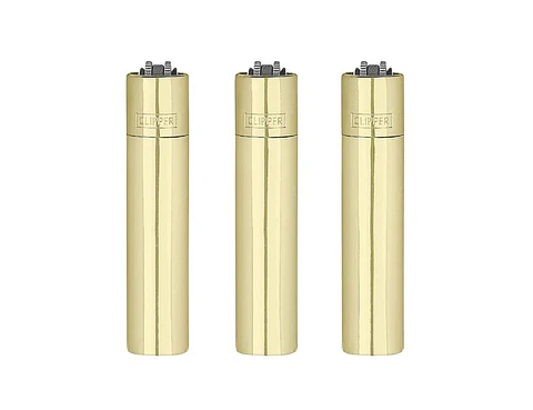 Encendedor Metálico Gold -Clipper
