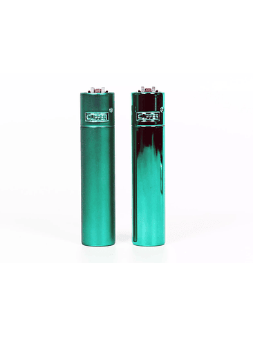 ENCENDEDOR METÁLICO TURQUEOSIE -CLIPPER 2