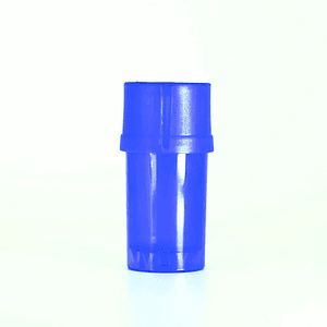 Contenedor + Moledor Plastico Azul