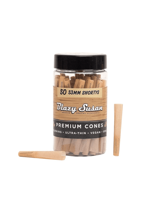 CONOS PRE ROLL UNBLEACHED SHORTYS JAR 50U-BLAZY SUSAN 1