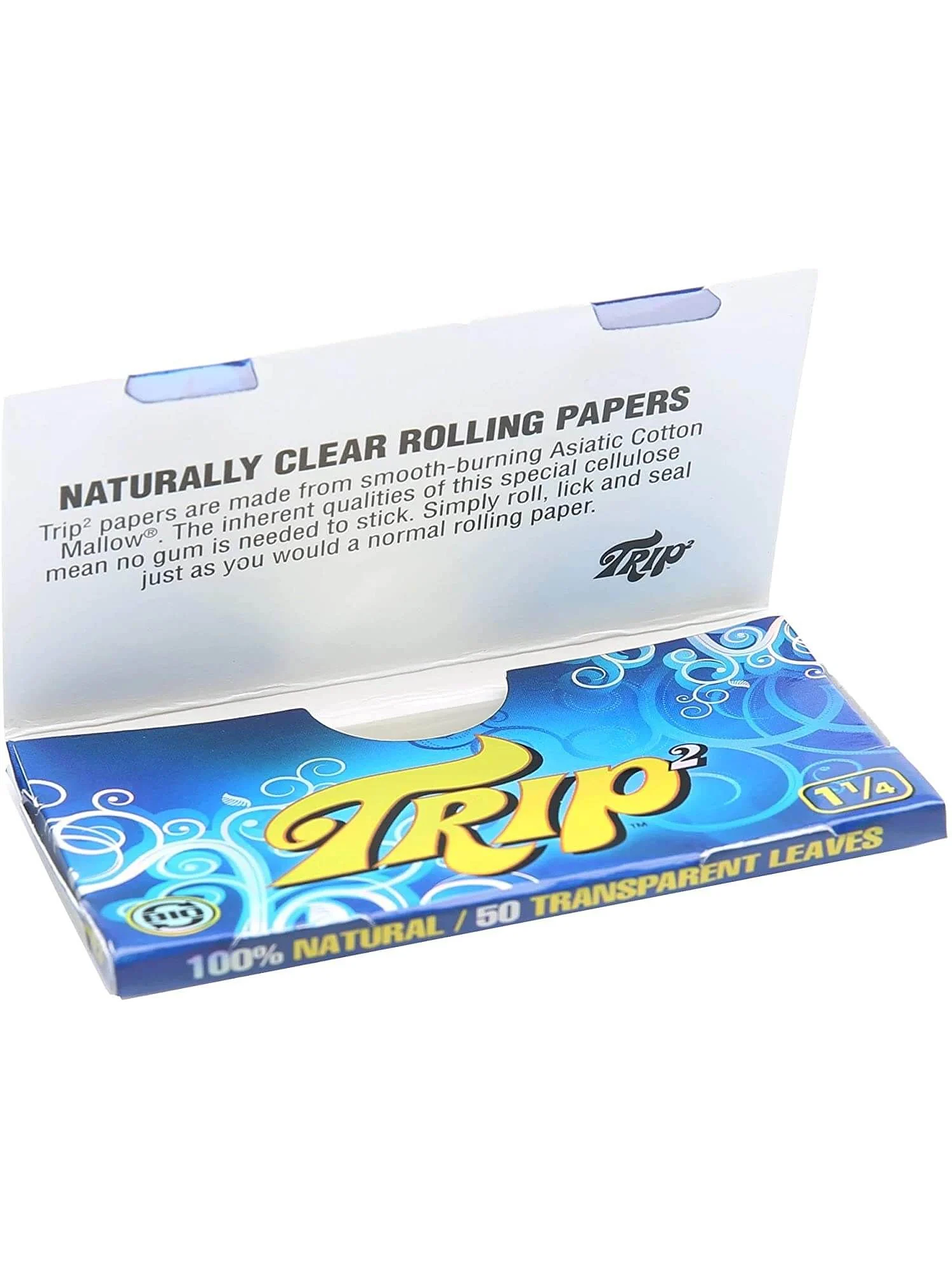 Papelillos  De Celulosa Transparente 1 1/4-C-Thru 1