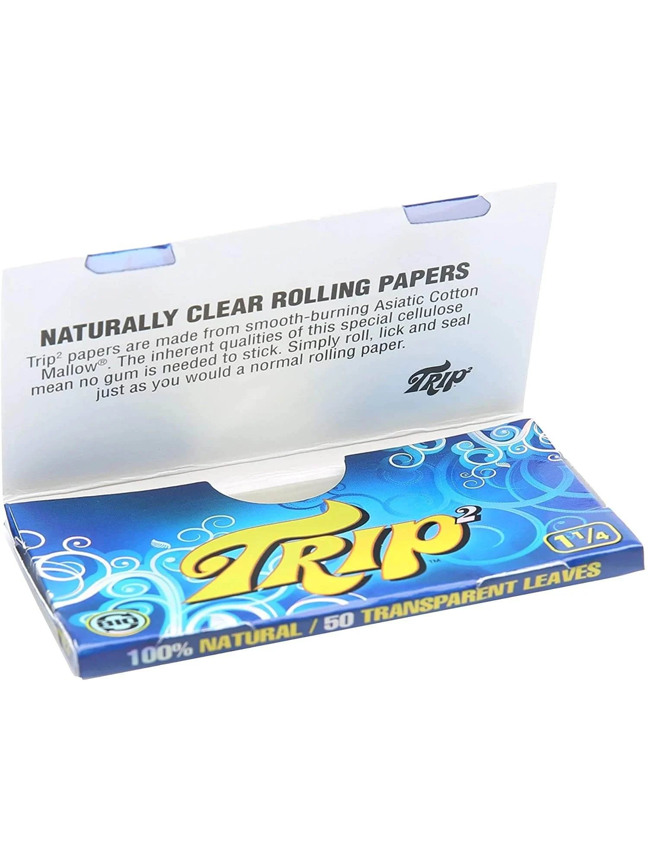 Papelillos  De Celulosa Transparente 1 1/4-C-Thru 1