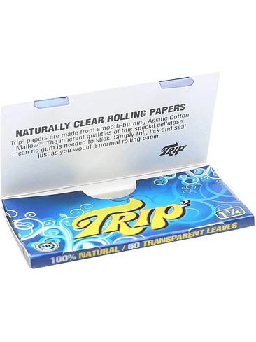 PAPELILLOS  DE CELULOSA TRANSPARENTE 1 1/4-C-THRU 1