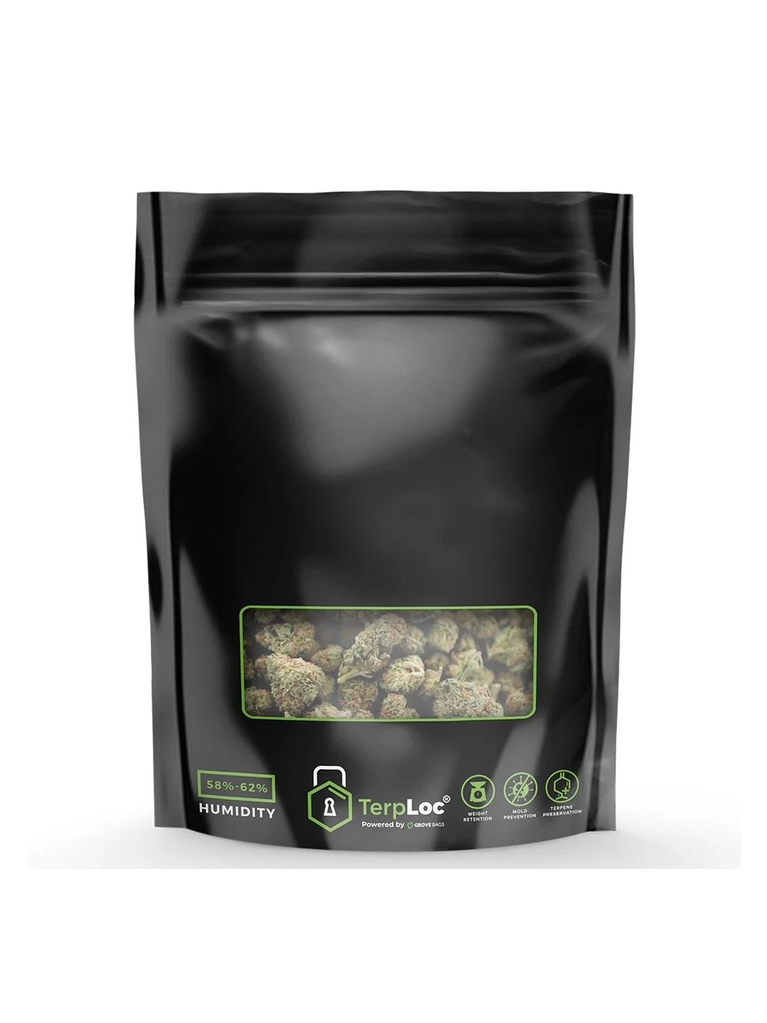 Bolsa Almacenaje Y Curado C/Ventana 28Gr-Grove Bags 1