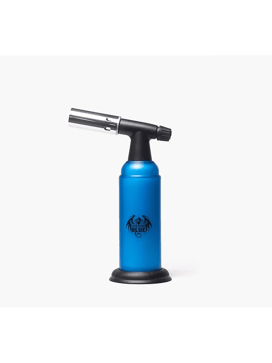 SOPLETE MONSTER PRO DOBLE LLAMA BLUE-CALVO GLASS 1