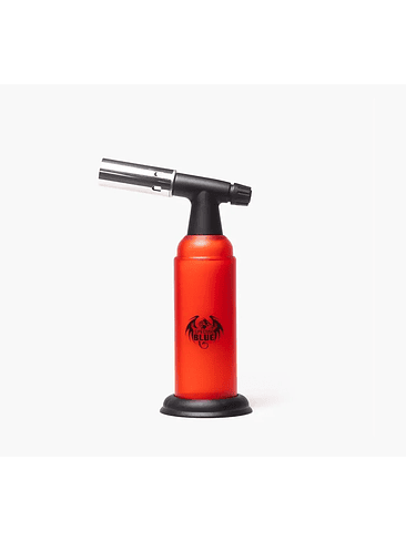 SOPLETE MONSTER PRO DOBLE LLAMA RED-CALVO GLASS 1