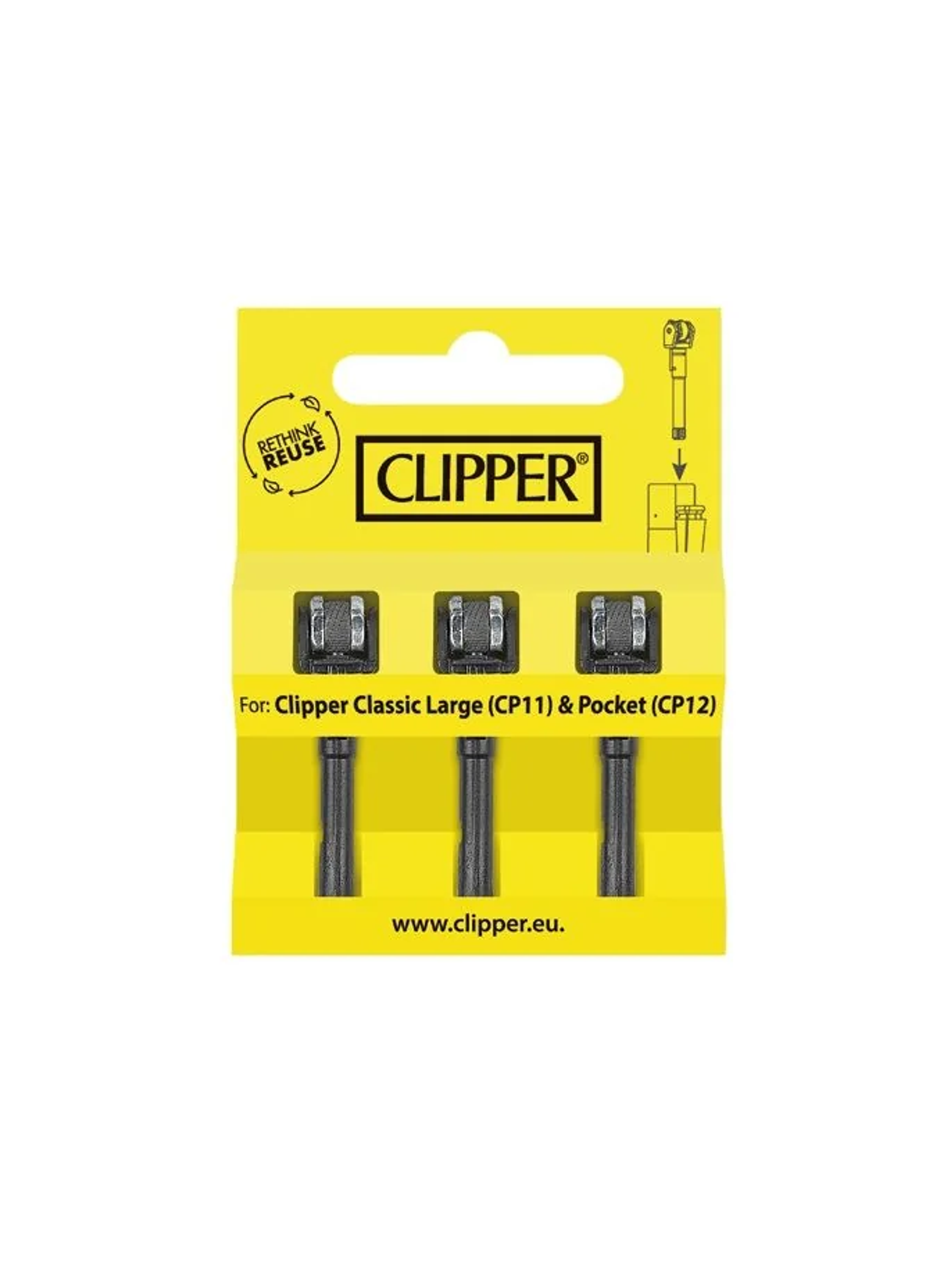Repuesto Pedernal Encendedor X3-Clipper 1