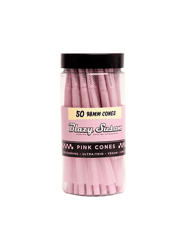 CONOS PRE ROLL PINK 98MM JAR 50U-BLAZY SUSAN 1