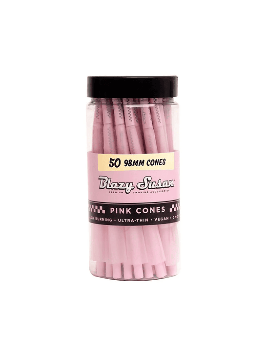CONOS PRE ROLL PINK 98MM JAR 50U-BLAZY SUSAN 1