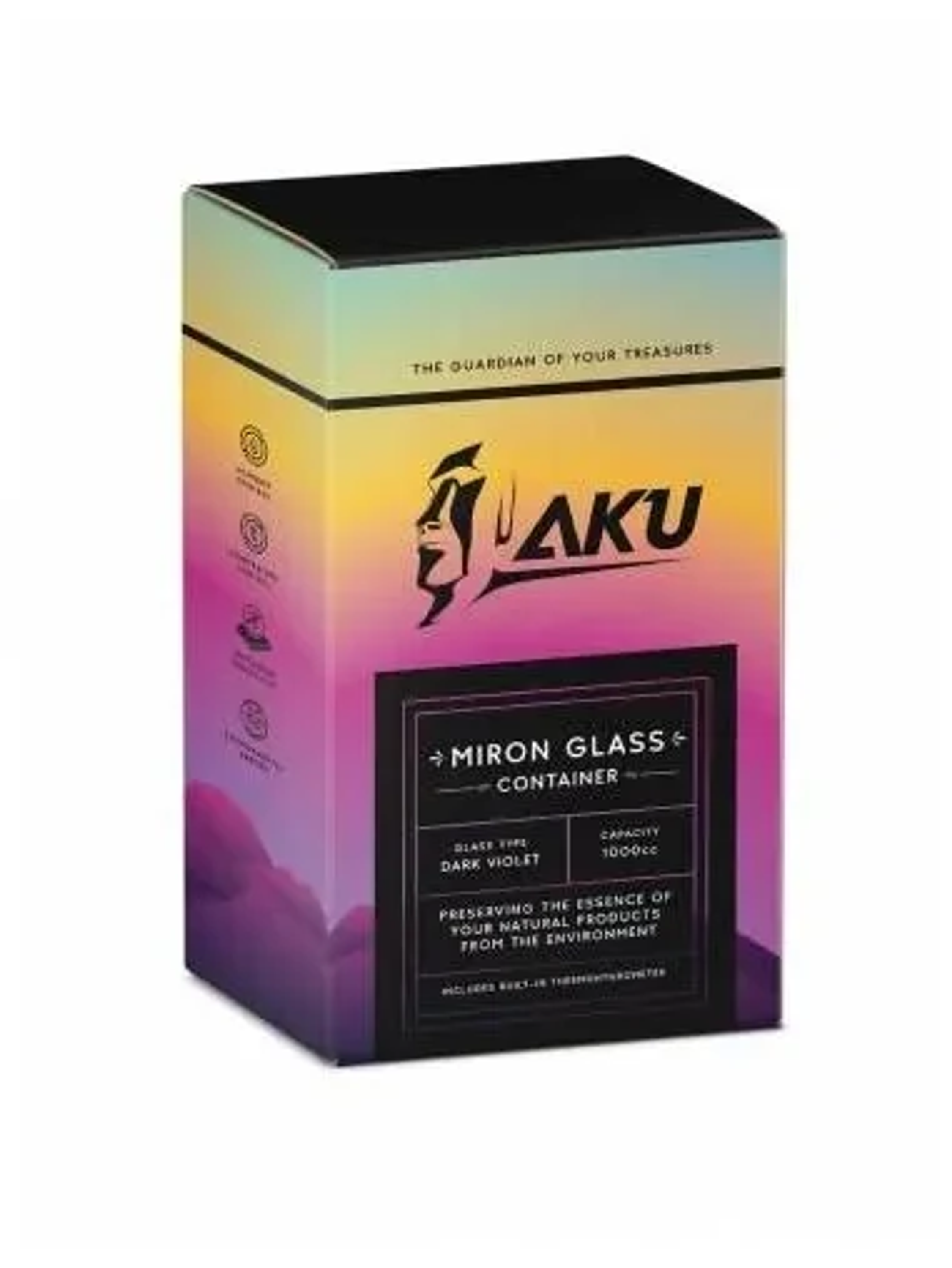 Frasco Para Curado Miron Glass 1000Ml-Aku 2