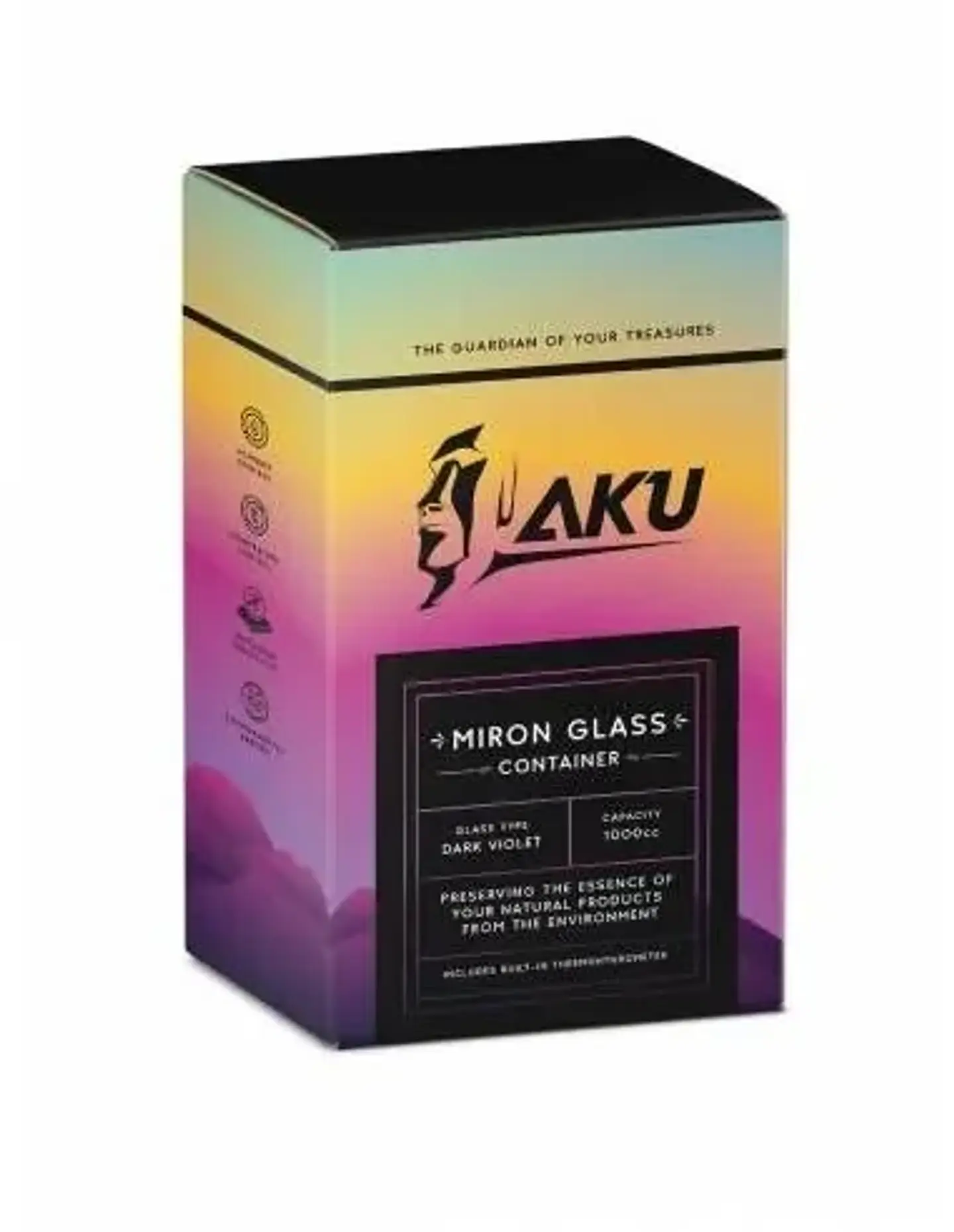 Frasco Para Curado Miron Glass-Aku 2
