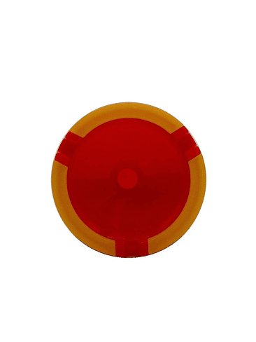 CENICERO ASH HOLDER GLOW IN THE DARK ROJO-GALAXY 1