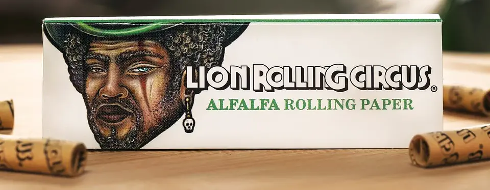 Papelillos King Size Alfalfa-Lion Rolling Circus 2
