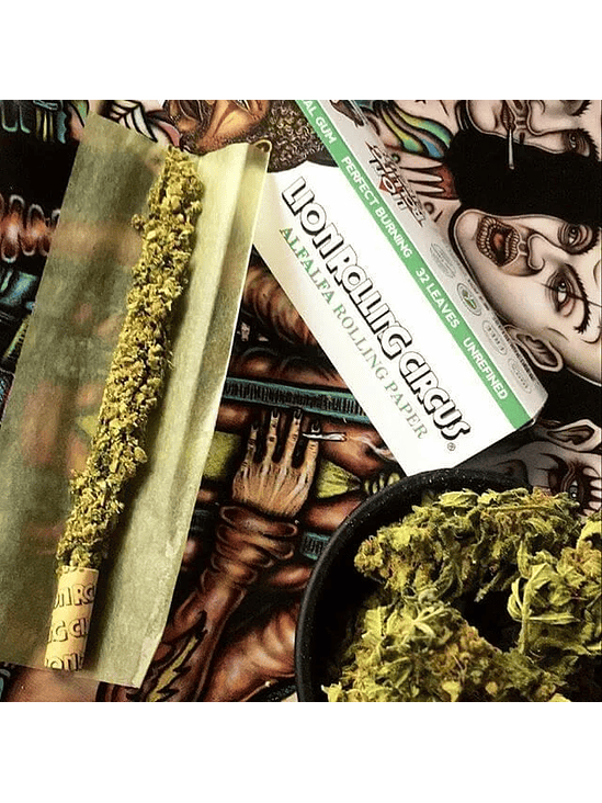 PAPELILLOS KING SIZE ALFALFA-LION ROLLING CIRCUS 1