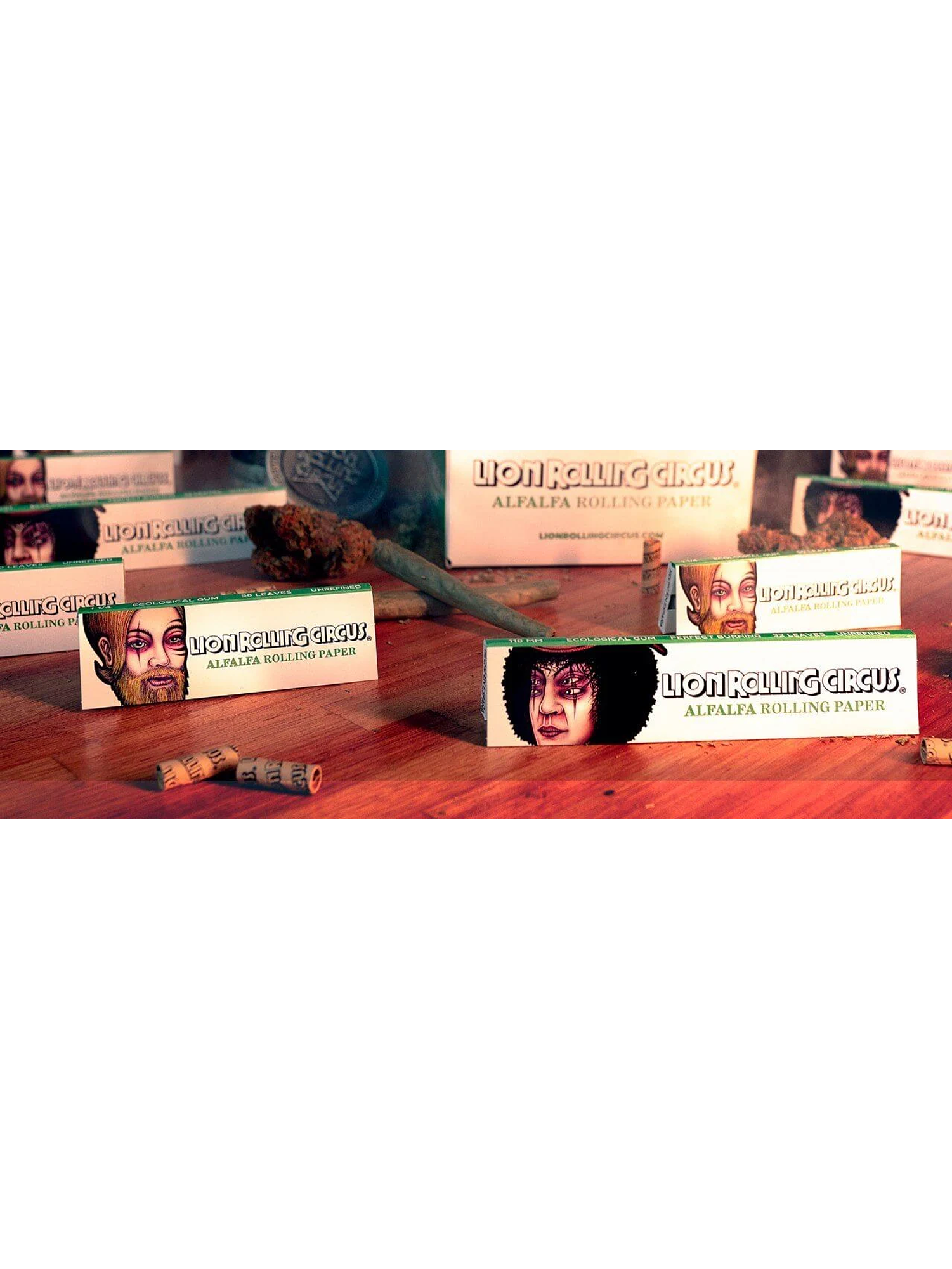 Papelillos King Size Alfalfa-Lion Rolling Circus 4