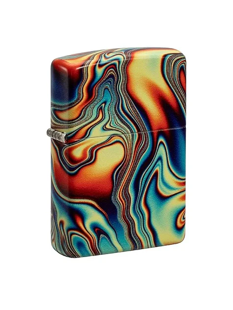 Colorful Swirl Pattern-Zippo 1