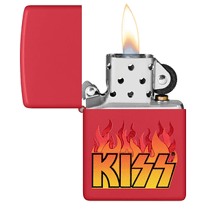 Kiss Design-Zippo